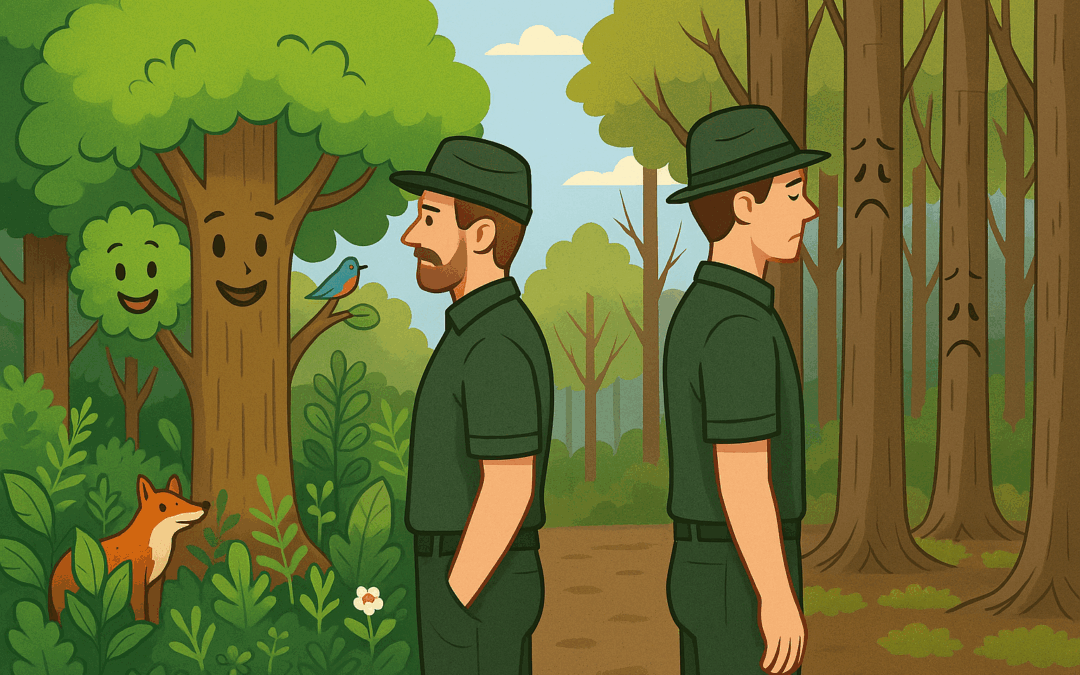 Vajon minden erdész egyformán látja az erdőt? Hagyományos és új szemléletű erdészek