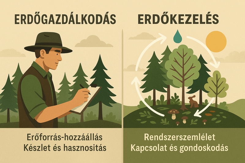 Erdőgazdálkodás vagy erdőkezelés? Elérkezett a  szemléletváltás ideje